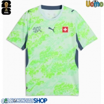 Maglie da calcio Svizzera Seconda Maglia Mondiali 2026  Manica Corta